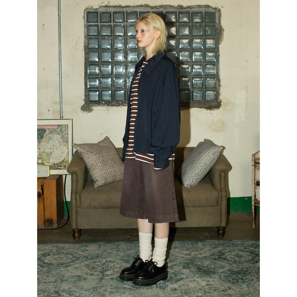Sand Sound Drape Drizzler Jacket Navy