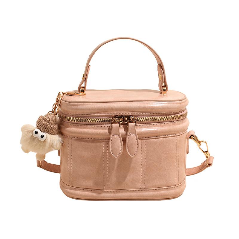 Wholesale messenger bag versatile small bag women's 2025 spring new niche high-end shoulder bag portable box bag