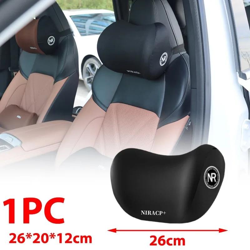 Car Headrest Pillow and Lumbar Support Set Memory Foam Neck Pillow & Back Cushion for Long Drive Pain Relief Car Seat Comfort