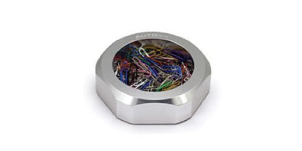 AUTOartDESIGN Aluminium-Mutternbehälter Fertigprodukt