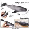Soft Rubber Marine Animal Models: Great White Shark, Megalodon, Beluga, Blue Whale, Whale Shark, Dolphin Toys for Kids