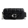 Tabby Chain 19 Double Compartment Design Lambskin Handheld Crossbody Bag Small Women Handbags Black CBH23-LHBLK