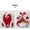 Chinese Style Cat Winter Coat Cotton Chenille Dress Small To Large Cats Festive Holiday Outfit
