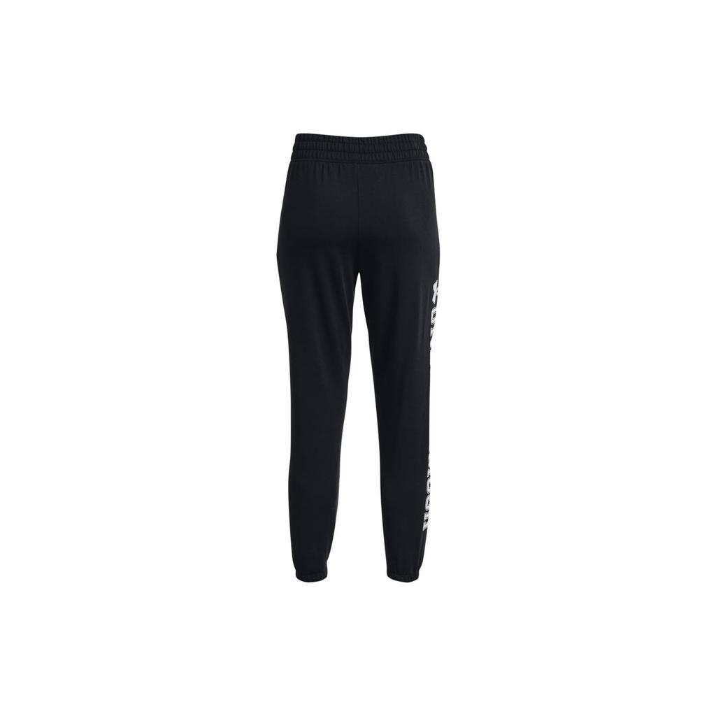 Under Armour Casual Pants Women's Black Moderate Cuffed Pants Unisex 1379437-001