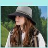 Summer Outdoor Sun Protection Hat With Drawstring For Fishing And Hiking Enthusiasts