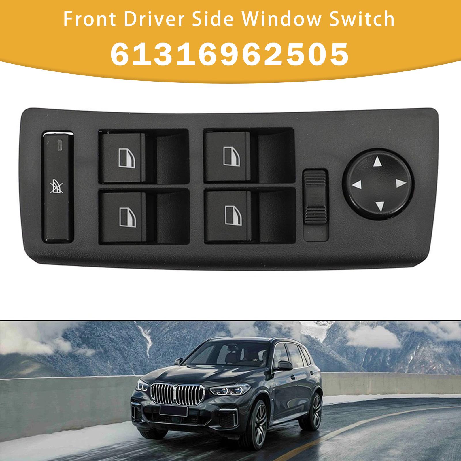 Front Driver Side Window Switch 61316962505 for BMW X5 1999-2006