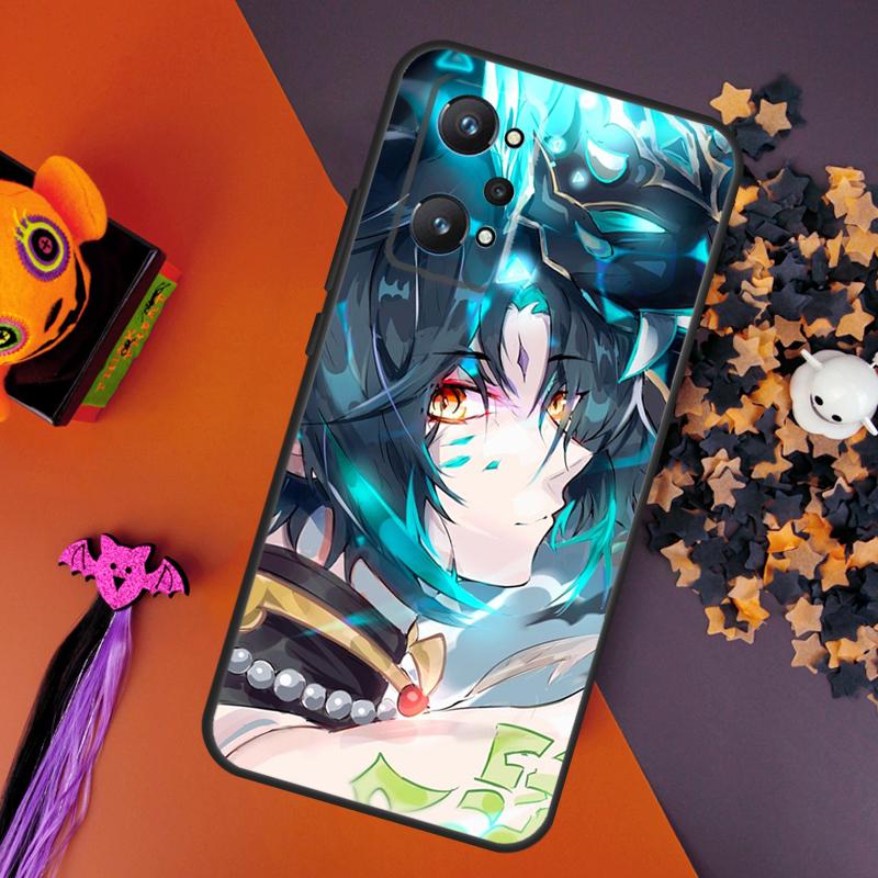 Xiao Genshin impact For Realme GT Neo 5 3 2 C55 C35 C33 C31 C30 C25 C21Y C15 C11 Realme 10 8 9 11 Pro Plus Case