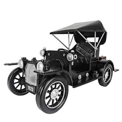 Classical Color Iron Car Model, Collectible Vehicle Decoration for Farmhouse Vintage Car Display