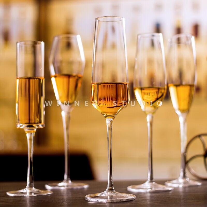 Chixing Crystal Champagne and Sparkling Wine Flute Set