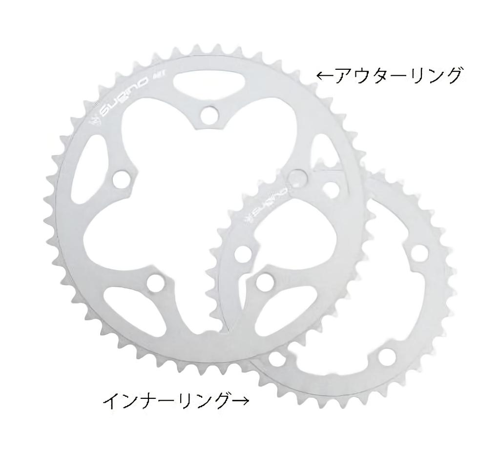 SUGINO 110J Chainring Outer 48T (for multi-speed) (1 piece)