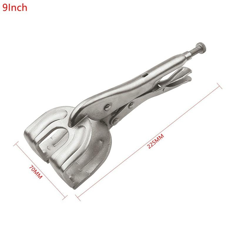 1Piece Multifunctional Metal Welding Clamp Plier U-Shaped Welding Locking Pliers Adjustable Quick-lock Release for Easy Removal