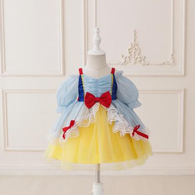 2025 Snow White Lolita Dress for Girls - Children's Day Gift, Age 1+.