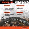 MAXXIS MINION DHF M301RU MTB Folding Tire TR EXO 3C MaxxTerra 2 MX2131 29x2.5" Tire, Black, Tire,
