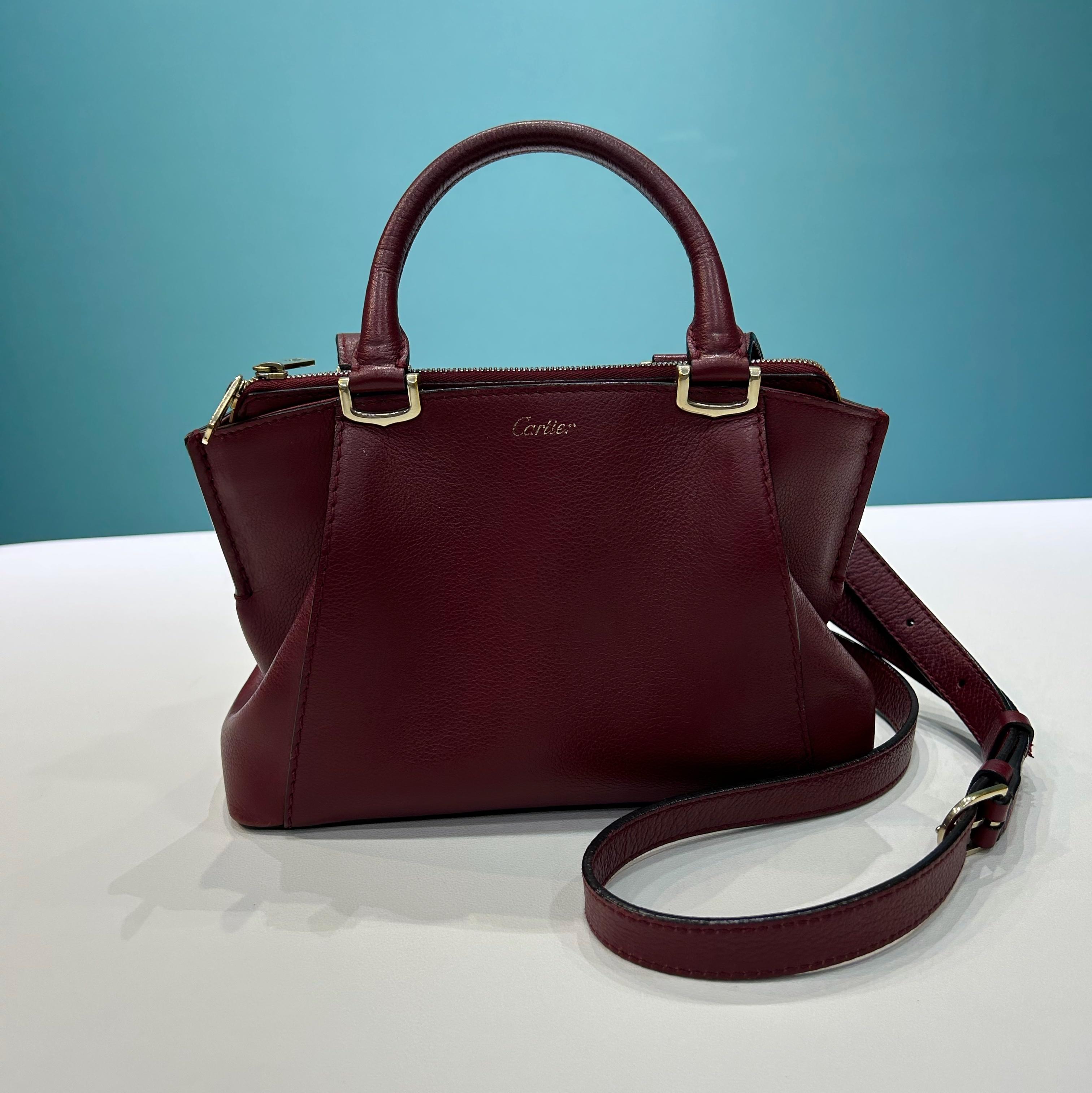 [Pre-Owned] C De Cartier Bag Red