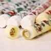 6Pcs LED Taper Candles Battery Operated Flameless Candles with Remote Control Christmas Light-up Candles for Home Winter Festive Decor