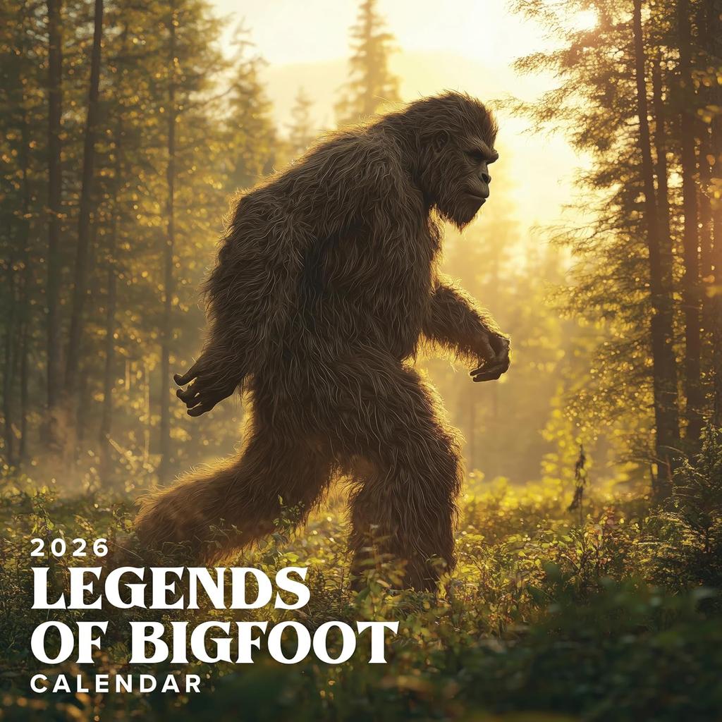 2026 Legends of Bigfoot | 12" X 12" | Wall Calendar