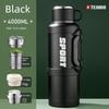 All-Steel Outdoor Travel Vehicle-Mounted Home Use 3-Liter Thermos Cup