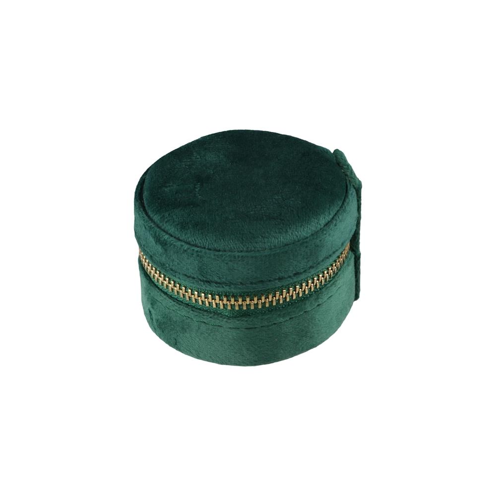 Dustproof Jewelry Case Mini Earrings Rings Bag Simple Velvet Jewelry Box  Travel