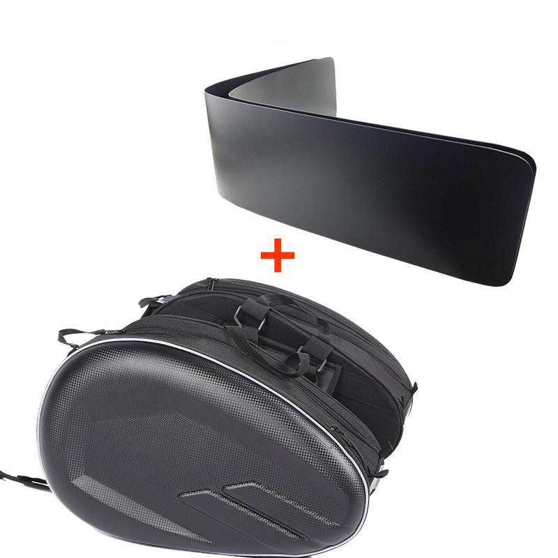 

Dual-Sided Multi-Functional Motorcycle Saddle Bag and Helmet Carrier