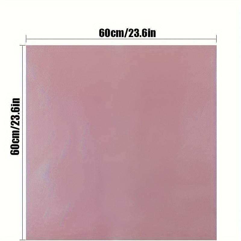 2packs 20Sheets/pack Iridescent Double Sided Flower Wrapping Paper Florist Bouquet Packaging