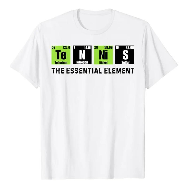 Camiseta De Tenis Divertida Tennis The Essential Element (1) S разноцветный