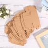 50PCS Brown Boxes With Lids Candy Box Wrapping Supplies Kraft Paper Box  Crafting