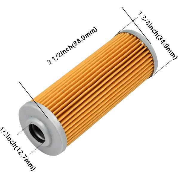 8970713480 Fuel Filter CH10479 M801101 Fit For John Deere Compact Tractor 4300 4210 4200 2320 2305 2025R 1026R 1025R 1023E Lawn Tractor 332 330 322