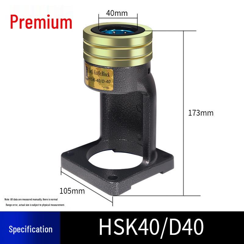 Locking Tool Holder for BT30/BT40/BT50 - Aluminum One-Piece Dual-Use Vertical/Horizontal CNC Disassembly