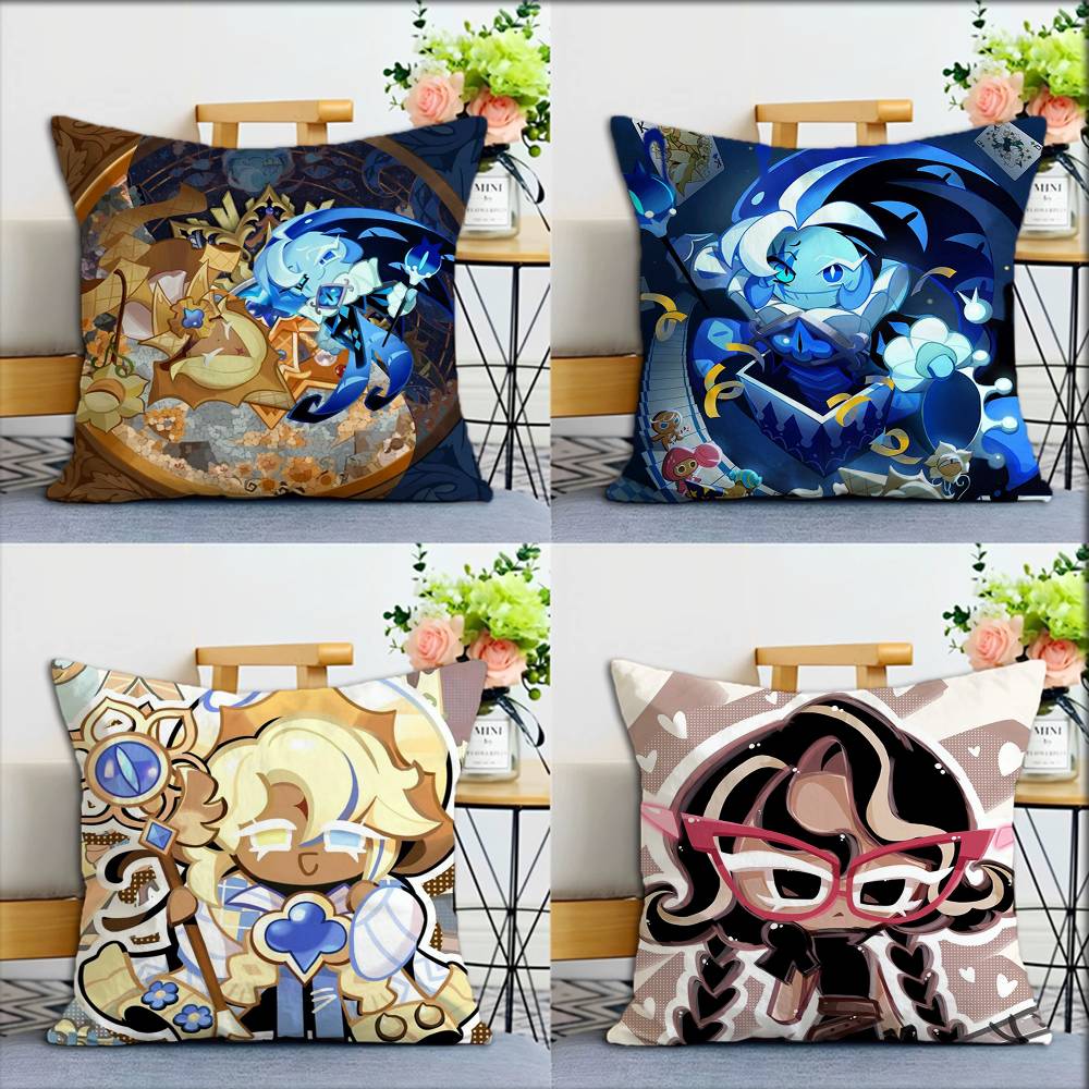 Game C-Cookie R-Run Kingdom World Various Sizes Square Pillow Case For Car Home Bedchamber Decor