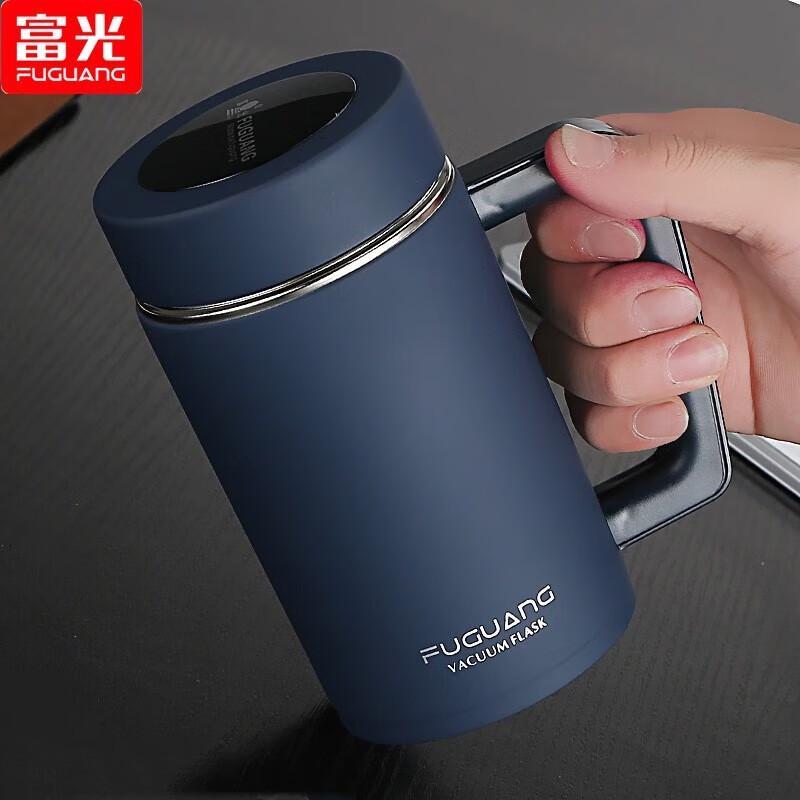 Fuguang 304 Stainless Steel Insulated Office Tea Mug with Filter