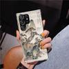 Chinese Style ink Painting Art Phnoe Case for Samsung Galaxy S26 S25 Edge S23 S24 Ultra S22 Plus S21 S20 FE Unique Cover Soft Co