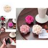 Elegant Summer Rose Flower Hair Clip For Effortless Updos And Fashionable Styles