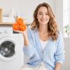 Laundry Sponge Balls for Washing Machine Cleaning Lint Removal Hair Catcher Anti-Tangle Sponge Balls for Clothes Washing