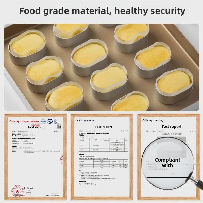 Polovařená oválná forma na cheesecake s okrajem z olejového papíru