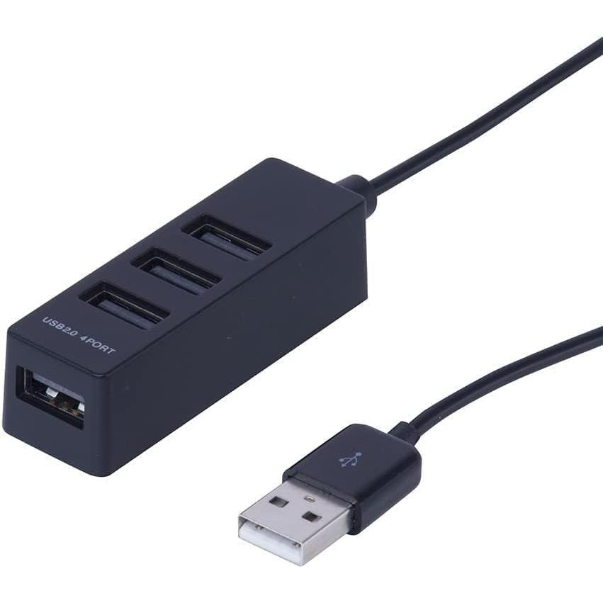 USB-концентратор Digio2, 4 порта, USB 2.0, 0,3 м, черный, Z3784