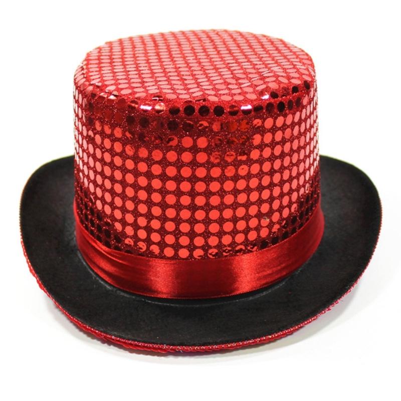 Magician Top Hat Jazz Fedora hat Bowler Top Hat Jazz hat Pork Pie Hat Jazz Fedora hat Sequin Top Hat Ringmaster Hat