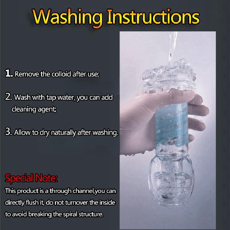 Soft Pussy Vagina Male Masturbator Cup Sex Toys Transparent Adult Endurance Exercise Sex Product Vacuum Cup for Men Masturbador