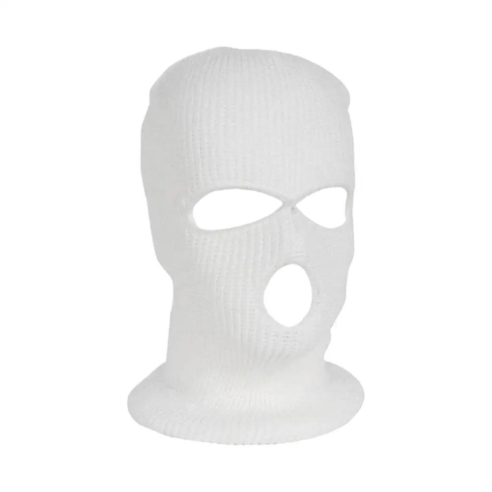 3-hole Car Seat Headrest Full Face Cover Ski Mask Hat Anti Ash Protection For Car Interior Seats Funny Cover Decoration