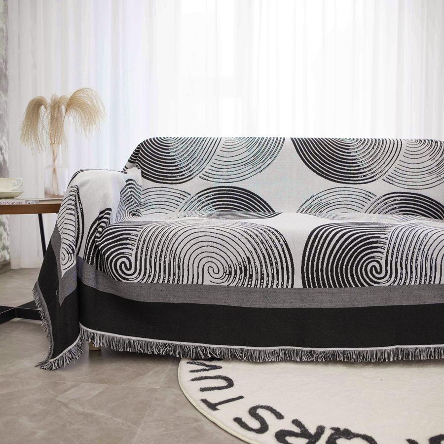 Nordisk Sofatrekk Sofatrekk Sofahåndkle Sofatrekk Stoff Fritidspledd Utflukt Piknikpledd