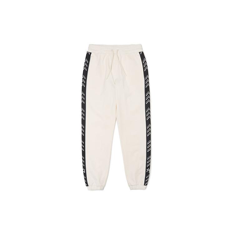 

New MLB Knitted Sweatpants Unisex Cream 3ATPS0221-50CRS S