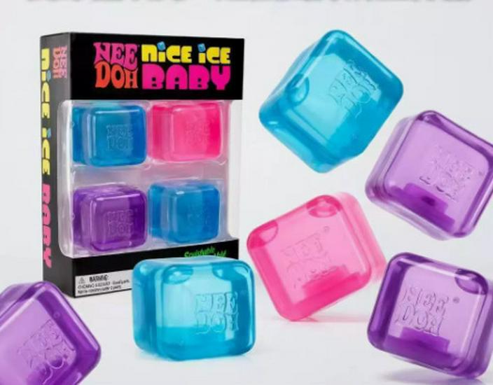 Cube de Glace Squishy Décompression Chaud Vendu Transfrontalier pour Soulager le Stress