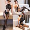 Sexy Body Undertøy Bodysuit Undertøy Strømpe Tight Sexy Transparent Pornos Dress Kvinner Intimates Hose Black Mesh Bodystocking