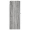 Wall Cabinet Gray Sonoma 69.5 X 34 X 90 Cm