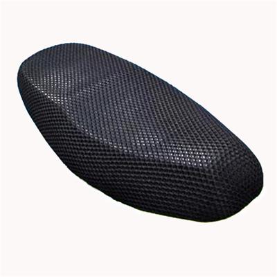 5 pezzi Coprisedile universale per moto PU Copertura in rete traspirante a nido d'ape impermeabile