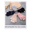 Touchscreen Women's Gloves Cute Knitted Writing Play Phone Warm Autumn/Winter Cartoon Student Versatile