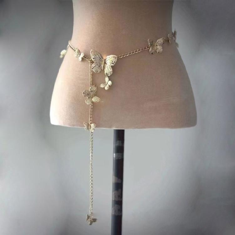 Luxury Imitation Pearls Waist Chain Decorative Waistband Body Jewelry Waist Band for Fashion Forward Women Lady Girls