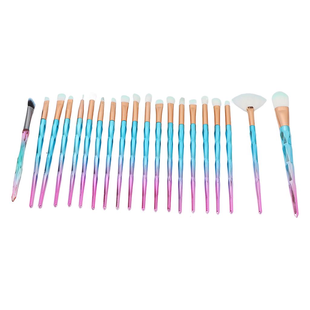 20pcs Makeup Brush Set Professional Foundation Concealer Face Powder Blush Eyeshadow Brushes for Wom