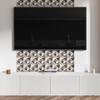 Printed Vinyl Tiles - Bedroom Decoration Geometric Tile Pattern 6X60X30 Cm