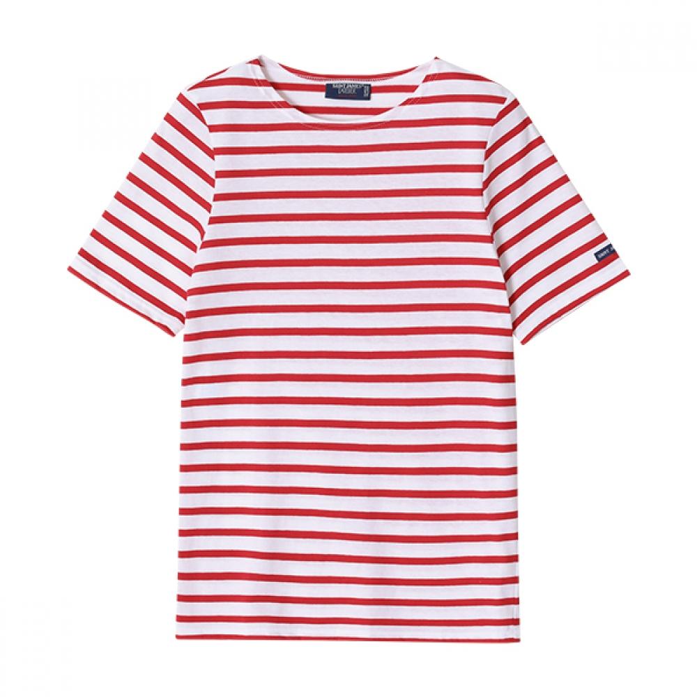 

улица. Джеймс 9863 Снег Тюльпан Восходящий Современная Полоска Единство Футболка с Коротким Рукавом 9863 NEIGE TULIPE (L)