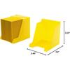 GameGenic Deck Box: Bastion XL Yellow (100ct) ? Durable and Sturdy TCG, OCG Card Storage ? Compatible with Pokemon Yugioh Commander and MTG Magic: The